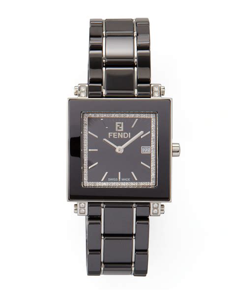 fendi square watch